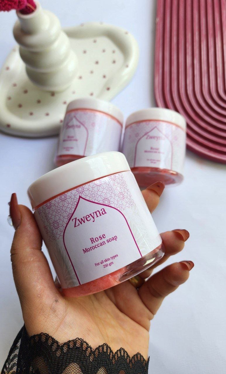 الصابون المغربي - بزيت الورد